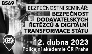 Bezpečnost dodavatelských řetězců & Digitální transformace státu