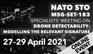 NATO STO Specialists' Meeting on Drone Detectability - ONLINE